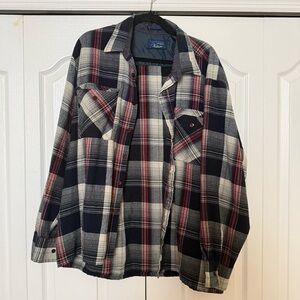 Vintage Flannel - Black, Red, Gray